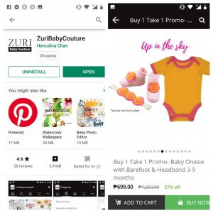Zuri Baby Couture App