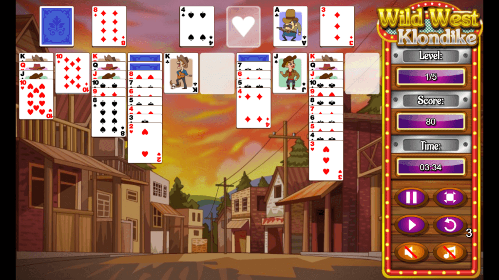 Solitaire.org Wild West 