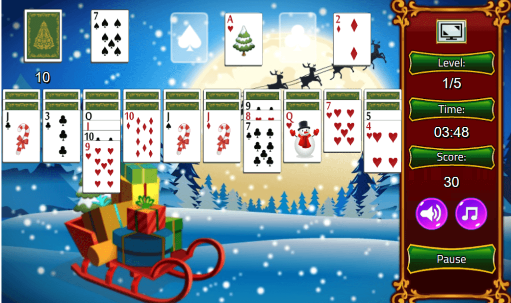 christmas solitaire